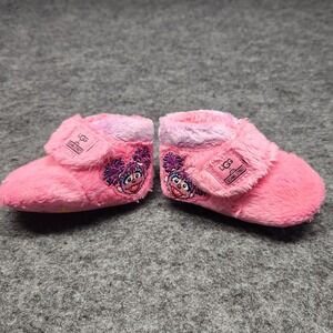 Uggs Ugg Boots Baby Infant Sesame Street Abby Cadabby Pink Slippers 0/1 Booties